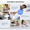 image:imageBedsure Cervical Neck Pillow Set of 2  Memory Foam Pillows for Ergonomic Orthopedic Support Pillow for Neck Pain Relief Contour Pillow for Side amp Back SleepersBlue
