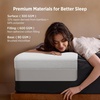 image:imageBedsure Twin XL Mattress Topper  Viscose Made from Bamboo Ultra Soft Thick Fluffy Pillow Top Mattress Pad with 21 Inch Deep Pocket Breathable Moisture Wicking Black 39x80 InchBlack