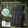 image:imageBedsure Twin XL Mattress Topper  Viscose Made from Bamboo Ultra Soft Thick Fluffy Pillow Top Mattress Pad with 21 Inch Deep Pocket Breathable Moisture Wicking Black 39x80 InchBlack