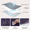 image:imageBedsure Waterproof Blanket for Bed Queen Size 86x90 Soft Flannel Fleece Leakproof Throw Blanket Couch Cover Protector for Large Dogs Pet for Camping Travel GreyEggplant