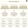 image:imageBedsure 100 GOTS Certified Organic Cotton Sheets California King Sheet Sets 17 Deep Pocket Bedsheets with Corner Straps EcoFriendly Soft amp Luxury PureWoven Cotton Hotel Bedding 4PCS Navy07  Charcoal