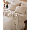 image:imageBedsure 100 GOTS Certified Organic Cotton Sheets California King Sheet Sets 17 Deep Pocket Bedsheets with Corner Straps EcoFriendly Soft amp Luxury PureWoven Cotton Hotel Bedding 4PCS Navy03  Linen