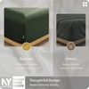 image:imageBedsure 3PCS 100 Organically Grown Bamboo Viscose Fitted Sheet Queen  No Flat Sheet Cooling Fitted Sheet Set for Hot Sleepers Silky Soft PureWoven 18 Deep Pocket with Corner Straps White05  Olive Green
