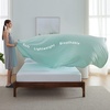 image:imageBedsure Celestial Blue Cooling Blanket for Hot Sleepers  Summer Cold Throw Blanket for Bed ArcChill Lightweight Summer Bedding Cool Thin Ice Cold Throws with Rayon Derived from Bamboo 50x7006 Icy Morn