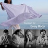 image:imageBedsure Celestial Blue Cooling Blanket for Hot Sleepers  Summer Cold Throw Blanket for Bed ArcChill Lightweight Summer Bedding Cool Thin Ice Cold Throws with Rayon Derived from Bamboo 50x7004 Lavender