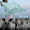 image:imageBedsure Celestial Blue Cooling Blanket for Hot Sleepers  Summer Cold Throw Blanket for Bed ArcChill Lightweight Summer Bedding Cool Thin Ice Cold Throws with Rayon Derived from Bamboo 50x7006 Icy Morn