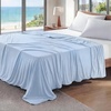 image:imageBedsure Celestial Blue Cooling Blanket for Hot Sleepers  Summer Cold Throw Blanket for Bed ArcChill Lightweight Summer Bedding Cool Thin Ice Cold Throws with Rayon Derived from Bamboo 50x7009 Light Blue
