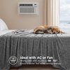 image:imageBedsure Celestial Blue Cooling Blanket for Hot Sleepers  Summer Cold Throw Blanket for Bed ArcChill Lightweight Summer Bedding Cool Thin Ice Cold Throws with Rayon Derived from Bamboo 50x7001 Dark Grey