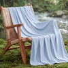 image:imageBedsure Celestial Blue Cooling Blanket for Hot Sleepers  Summer Cold Throw Blanket for Bed ArcChill Lightweight Summer Bedding Cool Thin Ice Cold Throws with Rayon Derived from Bamboo 50x7009 Light Blue