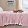 image:imageBedsure Celestial Blue Cooling Blanket for Hot Sleepers  Summer Cold Throw Blanket for Bed ArcChill Lightweight Summer Bedding Cool Thin Ice Cold Throws with Rayon Derived from Bamboo 50x7005 Pink