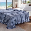 image:imageBedsure Celestial Blue Cooling Blanket for Hot Sleepers  Summer Cold Throw Blanket for Bed ArcChill Lightweight Summer Bedding Cool Thin Ice Cold Throws with Rayon Derived from Bamboo 50x7002 Navy