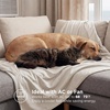 image:imageBedsure Celestial Blue Cooling Blanket for Hot Sleepers  Summer Cold Throw Blanket for Bed ArcChill Lightweight Summer Bedding Cool Thin Ice Cold Throws with Rayon Derived from Bamboo 50x7003 Oat Beige