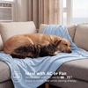 image:imageBedsure Celestial Blue Cooling Blanket for Hot Sleepers  Summer Cold Throw Blanket for Bed ArcChill Lightweight Summer Bedding Cool Thin Ice Cold Throws with Rayon Derived from Bamboo 50x7009 Light Blue