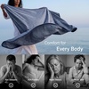 image:imageBedsure Celestial Blue Cooling Blanket for Hot Sleepers  Summer Cold Throw Blanket for Bed ArcChill Lightweight Summer Bedding Cool Thin Ice Cold Throws with Rayon Derived from Bamboo 50x7002 Navy
