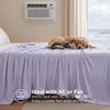 image:imageBedsure Celestial Blue Cooling Blanket for Hot Sleepers  Summer Cold Throw Blanket for Bed ArcChill Lightweight Summer Bedding Cool Thin Ice Cold Throws with Rayon Derived from Bamboo 50x7004 Lavender