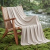 image:imageBedsure Celestial Blue Cooling Blanket for Hot Sleepers  Summer Cold Throw Blanket for Bed ArcChill Lightweight Summer Bedding Cool Thin Ice Cold Throws with Rayon Derived from Bamboo 50x7003 Oat Beige