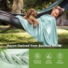 image:imageBedsure Celestial Blue Cooling Blanket for Hot Sleepers  Summer Cold Throw Blanket for Bed ArcChill Lightweight Summer Bedding Cool Thin Ice Cold Throws with Rayon Derived from Bamboo 50x7006 Icy Morn