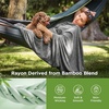 image:imageBedsure Celestial Blue Cooling Blanket for Hot Sleepers  Summer Cold Throw Blanket for Bed ArcChill Lightweight Summer Bedding Cool Thin Ice Cold Throws with Rayon Derived from Bamboo 50x7001 Dark Grey