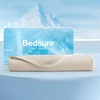 image:imageBedsure Celestial Blue Cooling Blanket for Hot Sleepers  Summer Cold Throw Blanket for Bed ArcChill Lightweight Summer Bedding Cool Thin Ice Cold Throws with Rayon Derived from Bamboo 50x7011 Beige