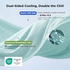 image:imageBedsure Celestial Blue Cooling Blanket for Hot Sleepers  Summer Cold Throw Blanket for Bed ArcChill Lightweight Summer Bedding Cool Thin Ice Cold Throws with Rayon Derived from Bamboo 50x7006 Icy Morn