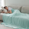 image:imageBedsure Celestial Blue Cooling Blanket for Hot Sleepers  Summer Cold Throw Blanket for Bed ArcChill Lightweight Summer Bedding Cool Thin Ice Cold Throws with Rayon Derived from Bamboo 50x7006 Icy Morn
