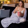 image:imageBedsure Celestial Blue Cooling Blanket for Hot Sleepers  Summer Cold Throw Blanket for Bed ArcChill Lightweight Summer Bedding Cool Thin Ice Cold Throws with Rayon Derived from Bamboo 50x7004 Lavender