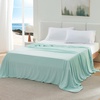 image:imageBedsure Celestial Blue Cooling Blanket for Hot Sleepers  Summer Cold Throw Blanket for Bed ArcChill Lightweight Summer Bedding Cool Thin Ice Cold Throws with Rayon Derived from Bamboo 50x7006 Icy Morn