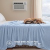 image:imageBedsure Celestial Blue Cooling Blanket for Hot Sleepers  Summer Cold Throw Blanket for Bed ArcChill Lightweight Summer Bedding Cool Thin Ice Cold Throws with Rayon Derived from Bamboo 50x7009 Light Blue