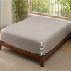 image:imageBedsure Queen Fitted Sheet Only 100 Rayon Derived from Bamboo Breathable amp Soft PureWoven Cooling Bottom Sheet for Hot Sleepers Deep Pocket Up to 18 with 4 Elastic Corner Straps BlackTaupe