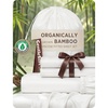 image:imageBedsure 3PCS 100 Organically Grown Bamboo Viscose Fitted Sheet Queen  No Flat Sheet Cooling Fitted Sheet Set for Hot Sleepers Silky Soft PureWoven 18 Deep Pocket with Corner Straps White01  White