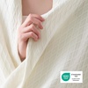 image:imageBedsure Cooling Blanket of Rayon Derived from Bamboo  Lightweight Breathable Cotton Summer Blankets Queen Size for Hot Sleepers Luxury Throws for Bed Couch and Sofa White 90x90 InchesWhite