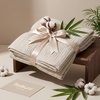 image:imageBedsure Cooling Muslin Blanket Queen Size for Bed Summer Gauze Blanket for Adults 55 Rayon Derived from Bamboo amp 45 Cotton Breathable Lightweight Soft for Hot Sleepers White 90x90 Inches01  Beige
