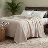image:imageBedsure Cooling Muslin Blanket Queen Size for Bed Summer Gauze Blanket for Adults 55 Rayon Derived from Bamboo amp 45 Cotton Breathable Lightweight Soft for Hot Sleepers White 90x90 Inches01  Beige