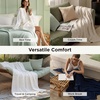 image:imageBedsure Cooling Muslin Blanket Queen Size for Bed Summer Gauze Blanket for Adults 55 Rayon Derived from Bamboo amp 45 Cotton Breathable Lightweight Soft for Hot Sleepers White 90x90 Inches01  Beige