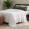 image:imageBedsure Cooling Muslin Blanket Queen Size for Bed Summer Gauze Blanket for Adults 55 Rayon Derived from Bamboo amp 45 Cotton Breathable Lightweight Soft for Hot Sleepers White 90x90 Inches02  White