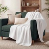 image:imageBedsure Cooling Muslin Blanket Queen Size for Bed Summer Gauze Blanket for Adults 55 Rayon Derived from Bamboo amp 45 Cotton Breathable Lightweight Soft for Hot Sleepers White 90x90 Inches02  White