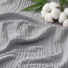 image:imageBedsure Cooling Muslin Blanket Queen Size for Bed Summer Gauze Blanket for Adults 55 Rayon Derived from Bamboo amp 45 Cotton Breathable Lightweight Soft for Hot Sleepers White 90x90 Inches04  Grey
