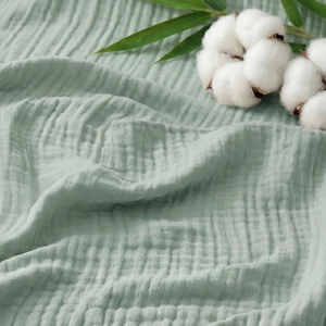 image:imageBedsure Cooling Muslin Blanket Queen Size for Bed Summer Gauze Blanket for Adults 55 Rayon Derived from Bamboo amp 45 Cotton Breathable Lightweight Soft for Hot Sleepers White 90x90 Inches03  Sage Green