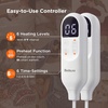 image:imageBedsure Heated Blanket Full Size Soft Electric Blanket with Preheat Grey  6 Heat6 Timer Settings 8H Auto ShutOff ETLFCC Flannel Sherpa Machine Washable Gifts for Grandma Grandpa 72x84in07  Taupe