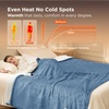 image:imageBedsure Heated Blanket Full Size Soft Electric Blanket with Preheat Grey  6 Heat6 Timer Settings 8H Auto ShutOff ETLFCC Flannel Sherpa Machine Washable Gifts for Grandma Grandpa 72x84in04  Blue