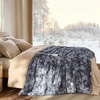 image:imageBedsure Heated Blanket Full Size Soft Electric Blanket with Preheat Grey  6 Heat6 Timer Settings 8H Auto ShutOff ETLFCC Flannel Sherpa Machine Washable Gifts for Grandma Grandpa 72x84in24  Grey