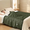 image:imageBedsure Heated Blanket Full Size Soft Electric Blanket with Preheat Grey  6 Heat6 Timer Settings 8H Auto ShutOff ETLFCC Flannel Sherpa Machine Washable Gifts for Grandma Grandpa 72x84in02  Olive Green