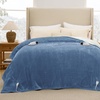 image:imageBedsure Heated Blanket Full Size Soft Electric Blanket with Preheat Grey  6 Heat6 Timer Settings 8H Auto ShutOff ETLFCC Flannel Sherpa Machine Washable Gifts for Grandma Grandpa 72x84in04  Blue