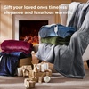 image:imageBedsure Heated Blanket Full Size Soft Electric Blanket with Preheat Grey  6 Heat6 Timer Settings 8H Auto ShutOff ETLFCC Flannel Sherpa Machine Washable Gifts for Grandma Grandpa 72x84in07  Taupe