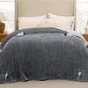 image:imageBedsure Heated Blanket Full Size Soft Electric Blanket with Preheat Grey  6 Heat6 Timer Settings 8H Auto ShutOff ETLFCC Flannel Sherpa Machine Washable Gifts for Grandma Grandpa 72x84in01  Grey