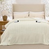 image:imageBedsure Heated Blanket Full Size Soft Electric Blanket with Preheat Grey  6 Heat6 Timer Settings 8H Auto ShutOff ETLFCC Flannel Sherpa Machine Washable Gifts for Grandma Grandpa 72x84in10  Ivory