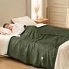 image:imageBedsure Heated Blanket Full Size Soft Electric Blanket with Preheat Grey  6 Heat6 Timer Settings 8H Auto ShutOff ETLFCC Flannel Sherpa Machine Washable Gifts for Grandma Grandpa 72x84in02  Olive Green