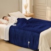image:imageBedsure Heated Blanket Full Size Soft Electric Blanket with Preheat Grey  6 Heat6 Timer Settings 8H Auto ShutOff ETLFCC Flannel Sherpa Machine Washable Gifts for Grandma Grandpa 72x84in05  Pageant Blue