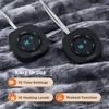 image:imageBedsure Heated Blanket Full Size Soft Electric Blanket with Preheat Grey  6 Heat6 Timer Settings 8H Auto ShutOff ETLFCC Flannel Sherpa Machine Washable Gifts for Grandma Grandpa 72x84in24  Grey