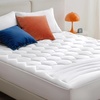image:imageBedsure Twin Mattress Pad Bundle Deep Pocket Twin Sheets Set